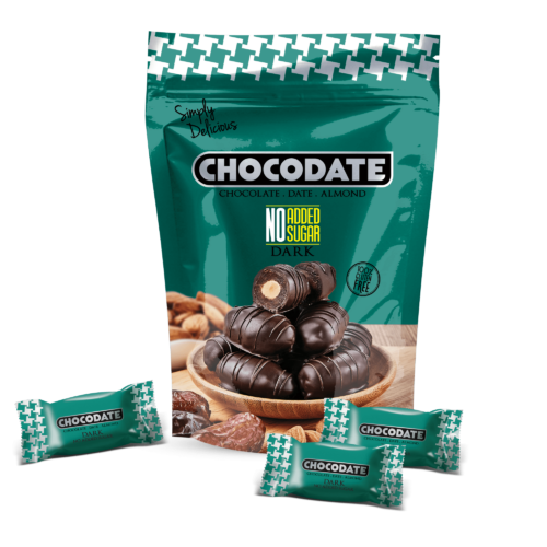 Финики в шоколаде со вкусом карамели CHOCODATE 250 грамм